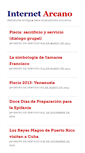 Mobile Screenshot of internetarcano.org
