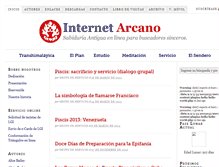 Tablet Screenshot of internetarcano.org